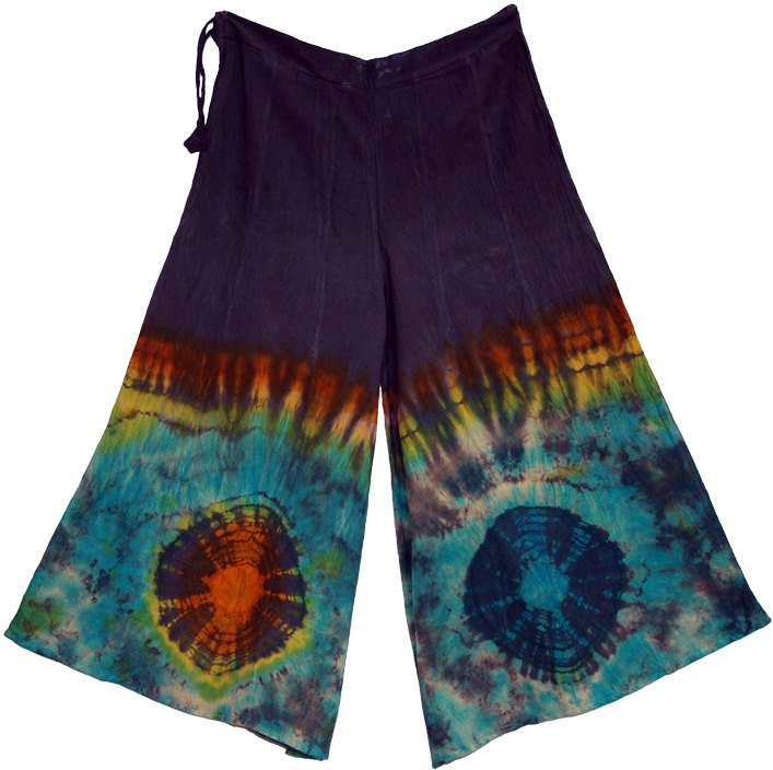 Tantra Tie Dye Gaucho Pants