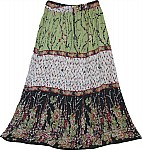 Gypsy Printed Trendy Long Skirt 