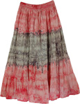 Tie Dye Pretty Swirl Skirt