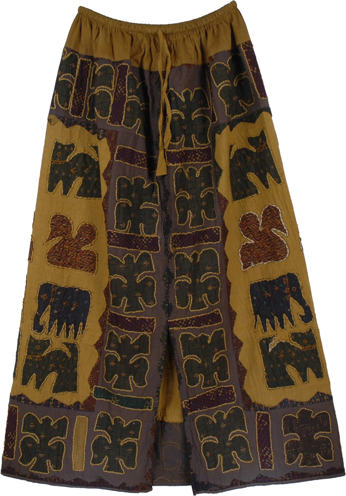 Exotic Applique Rocky Skirt