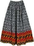 Cod Black Long Easy Skirt