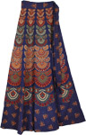 Arizona Gypsy Blue Wrap Around Skirt