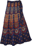 Fiji Blue Wrap Mud Skirt