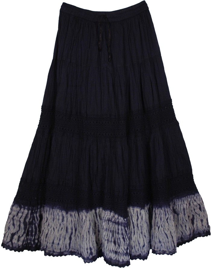 Classy Navy Blue Womens Skirt