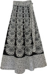 Black and White Pattern Skirt