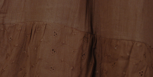 Chocolate Boho Style Skirt
