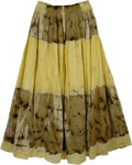 Sun-n-Beach Tie Dye Cotton Full Skirt