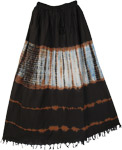 Carbon Flux Tie Dye Long Skirt