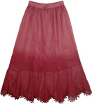 Pride in Pink Chiffon Long Skirt