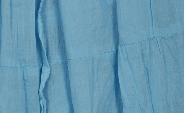 Blue Hues Bermuda Cotton Skirt