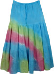 Colorful Hues Shakespeare Cotton Skirt