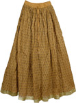 Tussock Crinkle Long Skirt