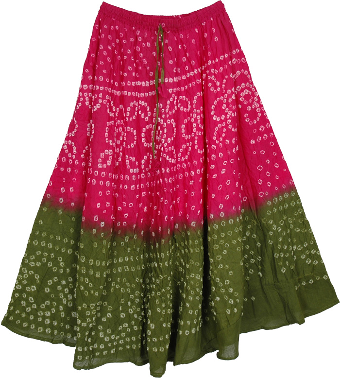 Razzmatazz Tie Dye Long Skirt 33L | Tie-Dye