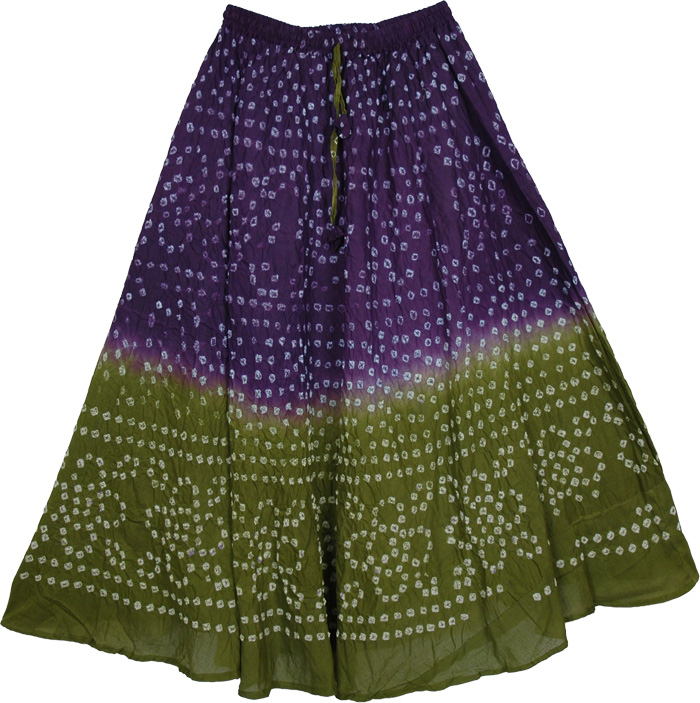 West Coast Tie Dye Long Skirt 34L