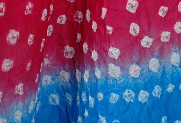 Pink Cerulean Tie Dye Long Skirt 33L