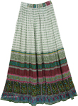 Summer Breeze Cotton Beaded Tall Skirt