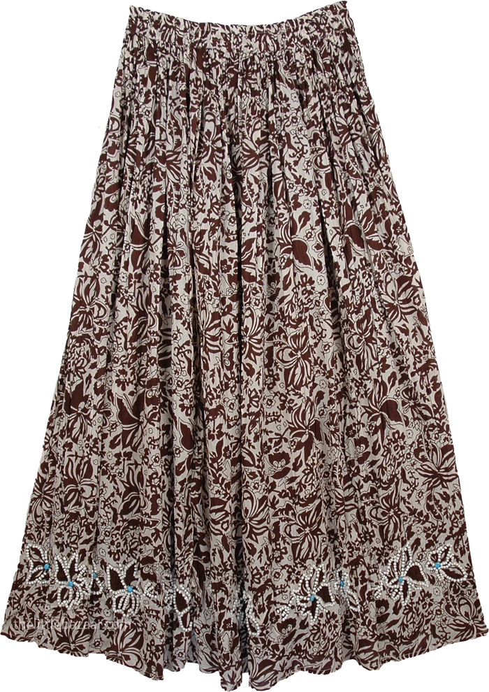 Eclipse Cotton Beaded Skirt