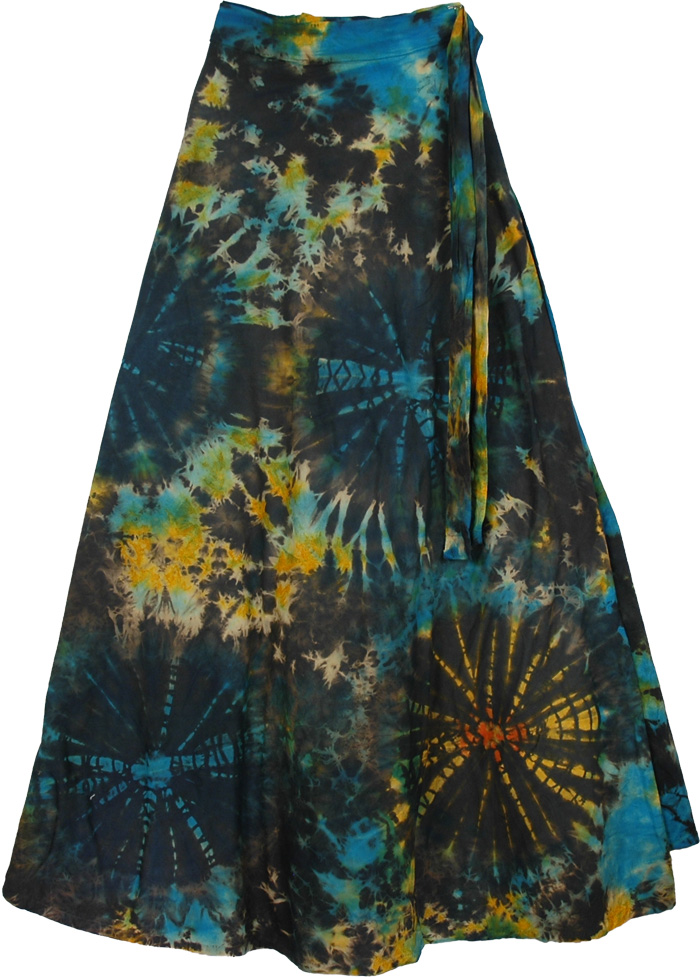 Roma Bohemian Wrap Long Skirt