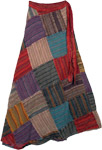 Groove Fall Wrap Around Skirt