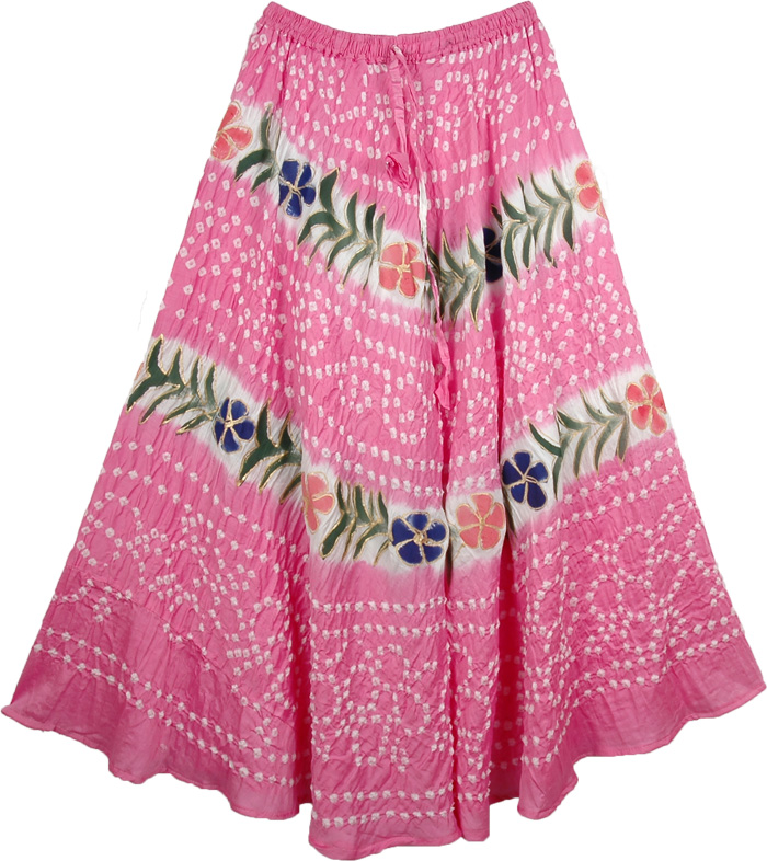 Deeply Blushed Cotton Skirt