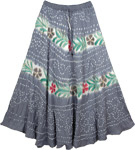 The Nevada Painted Boho Skirt