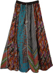 Designer Panel Hippie Cotton Skirt