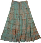 Marble Tie Dye Santa Fe Skirt