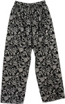 Black White Lounge Pants