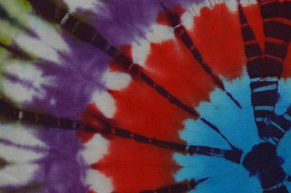 Revol Wine Berry Tie Dye Skirt