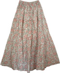 Contessa Orchid Womens Long Skirt