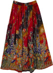 Blooms Printed Street Skirt