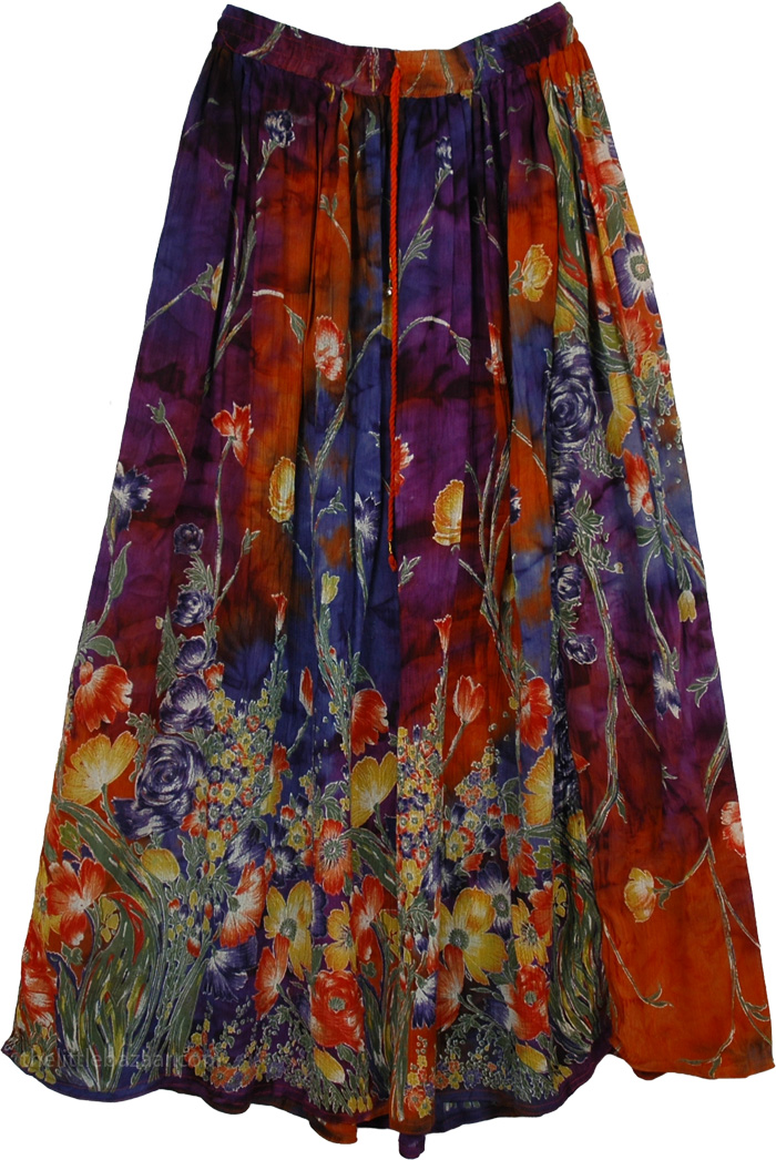 Lava Printed Street Skirt