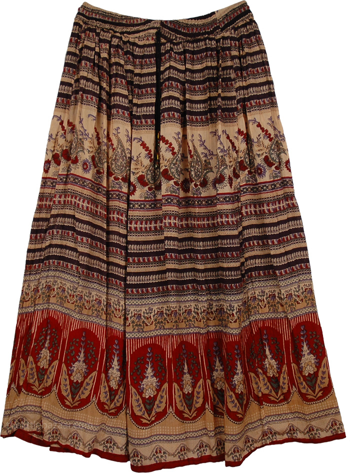 Avian Printed Street Skirt