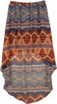 Colorful Summer Uneven Skirt [3565]