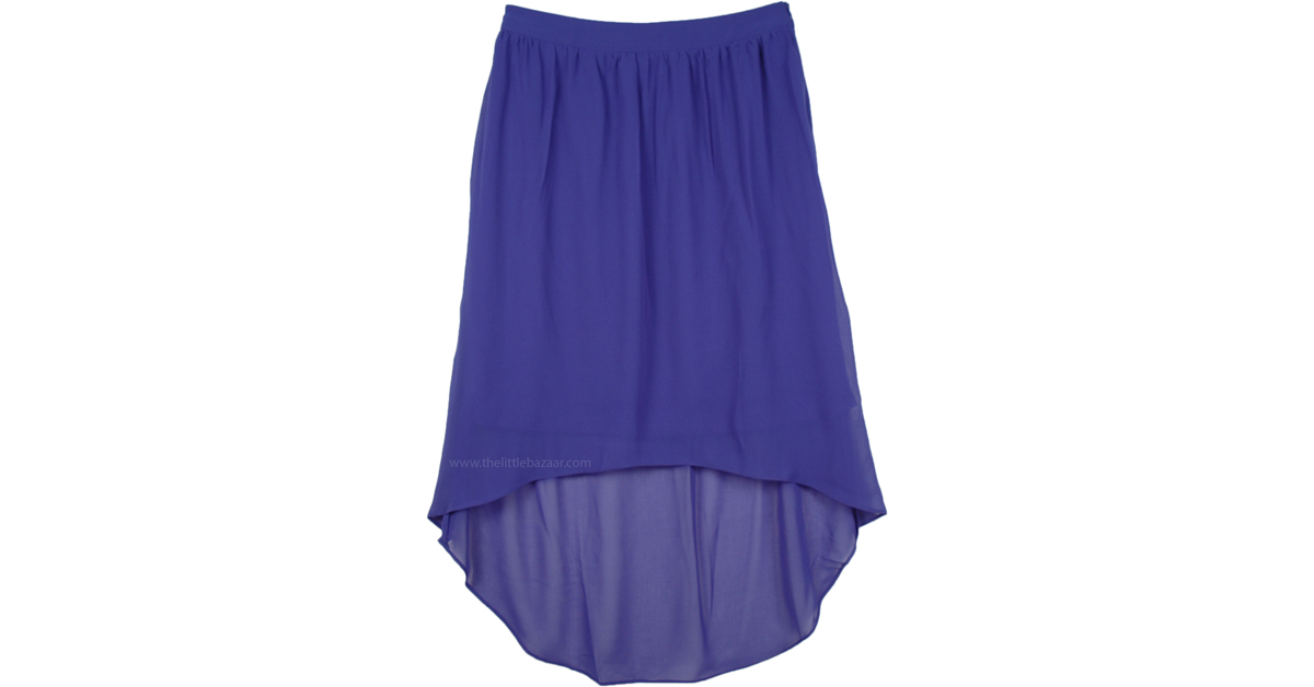 Sale:$2.99 Blue Violet Hi Low Skirt | Clearance | Blue Sale:$2.99 Blue Violet Hi Low Skirt | Clearance | Blue