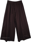 Night Rider Wide Leg Split Pant Skirt