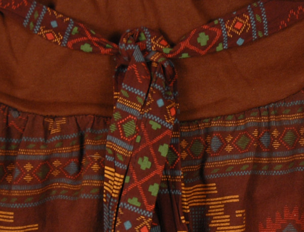 Brown Town Bohemian Slit Palazzo Pants | Brown | Split-Skirts-Pants ...