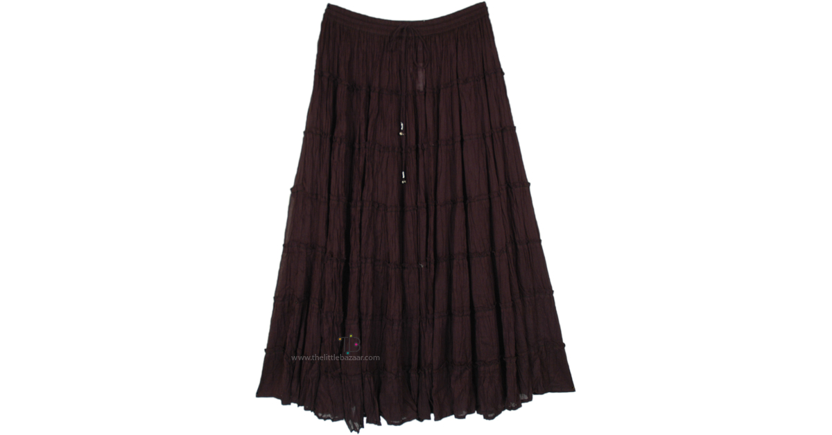 【最終値下げ】Laubeblanc Cotton Tiered skirt Cotton Tiered skirt – L'AUBE BLANC