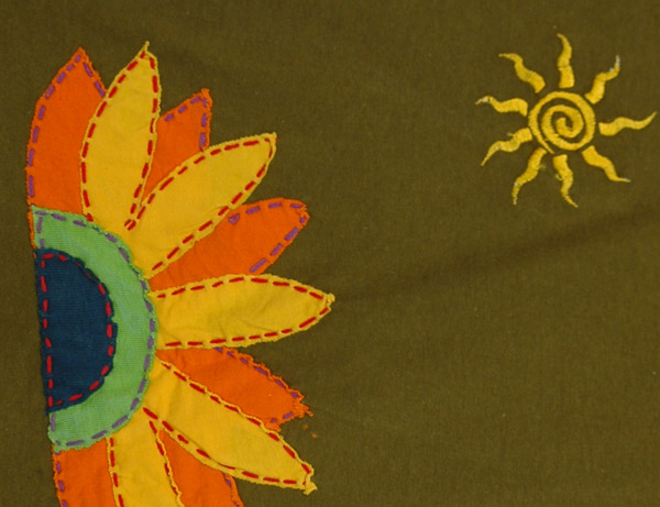 Sun and Sunflower Bohemian Knit Pants