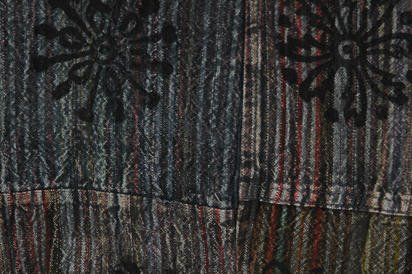 Charcoal Earth Patchwork Hippie Cotton Pants