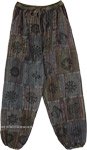 Stormy Patchwork Mystic Journey Harem Pants