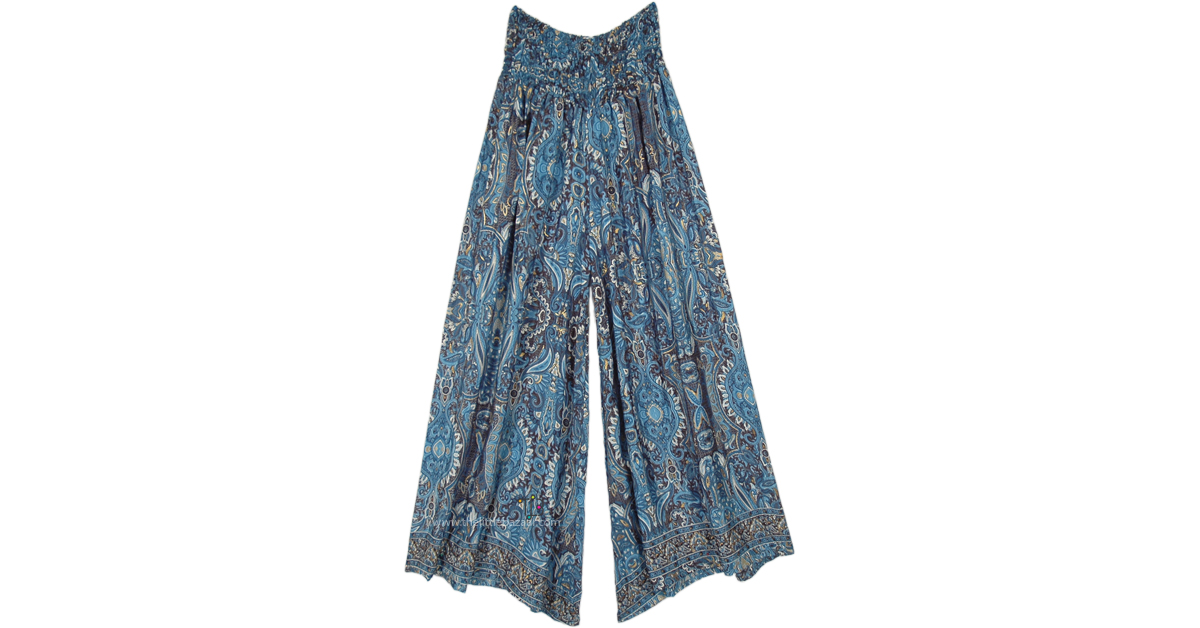 パンツ Siyazu SIPT7075 Pleated Banding Pants_Powder Blue パンツ Siyazu SIPT7075 Pleated Banding Pants_Powder Blue