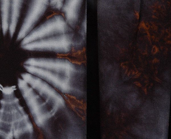 Mystic Grey Tie-Dye Harem Pants