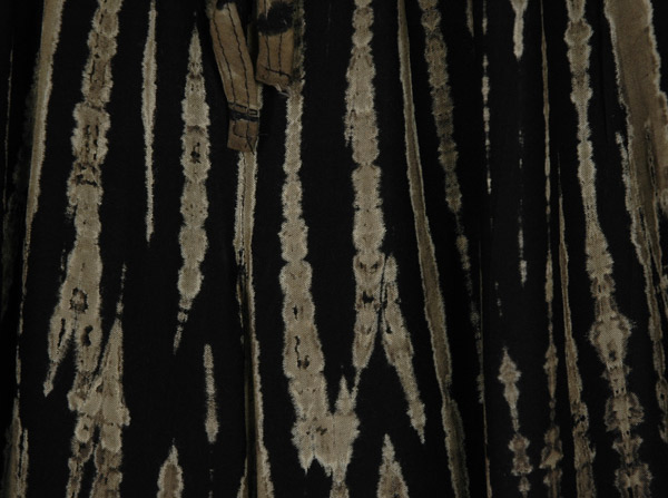 Black and Taupe Tie-Dye Wide-Leg Flow Pants