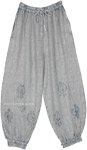 Comfy Grey Pants with closed Legs [3994]