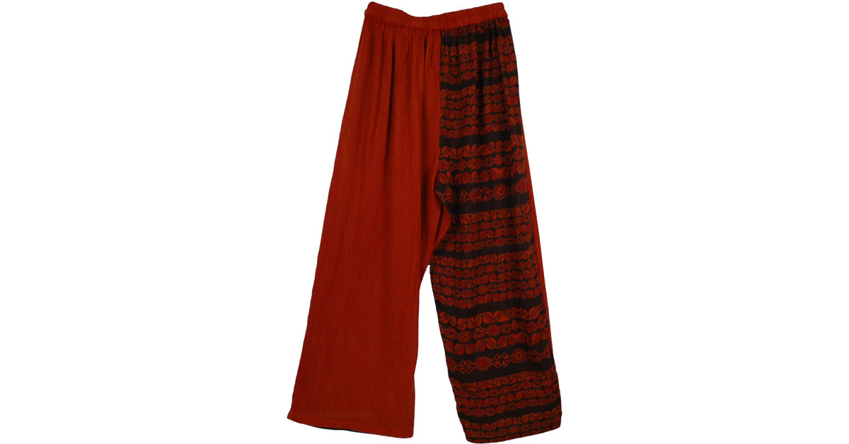 Sale:$14.99 Gypsy Binge Split Pants | Clearance | Red | Misses, Yoga ...