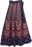 Fiji Blue Wrap Mud Skirt