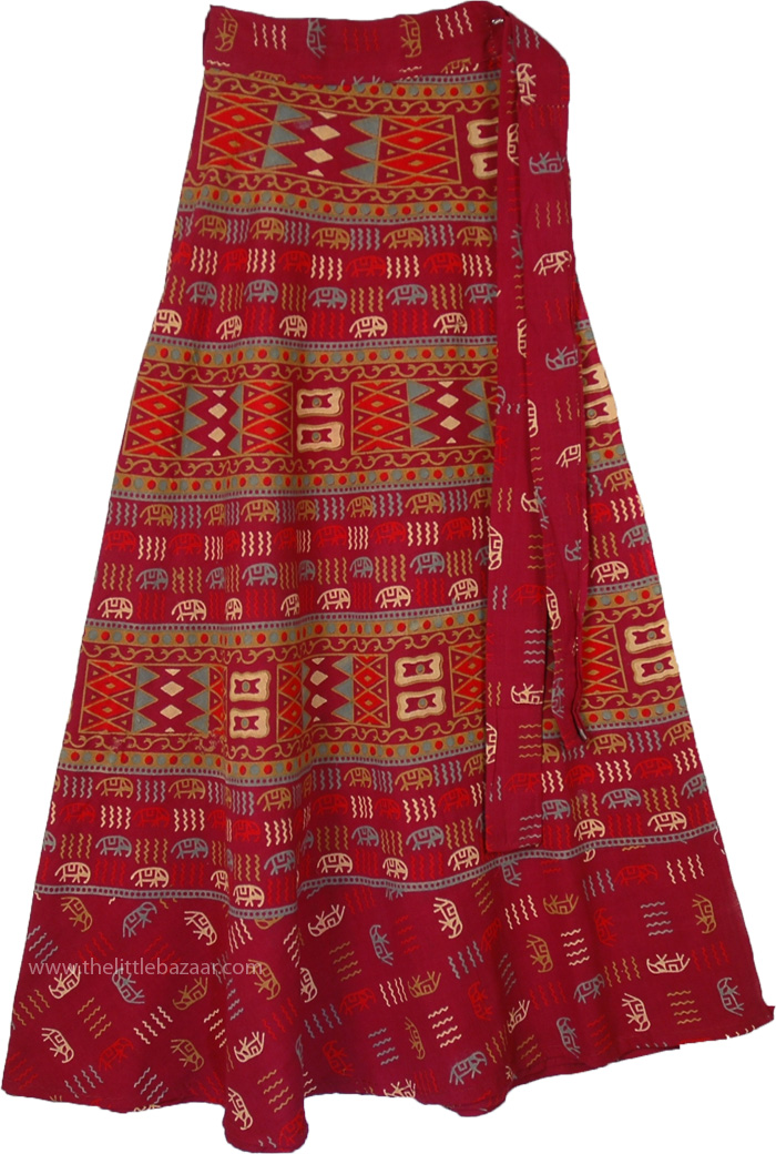 Sale:$8.99 Wrap Around Dress Skirt in Monarch | Clearance | Wrap-Around ...