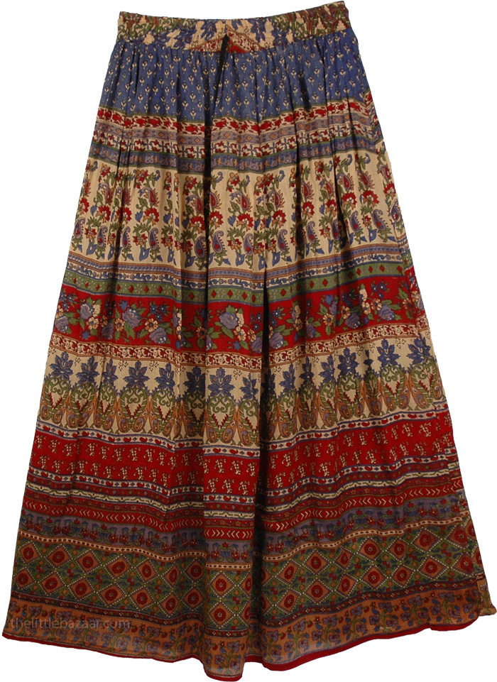 Floral Santa Maria Skirt