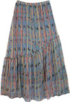 Womens Chiffon Long Skirt